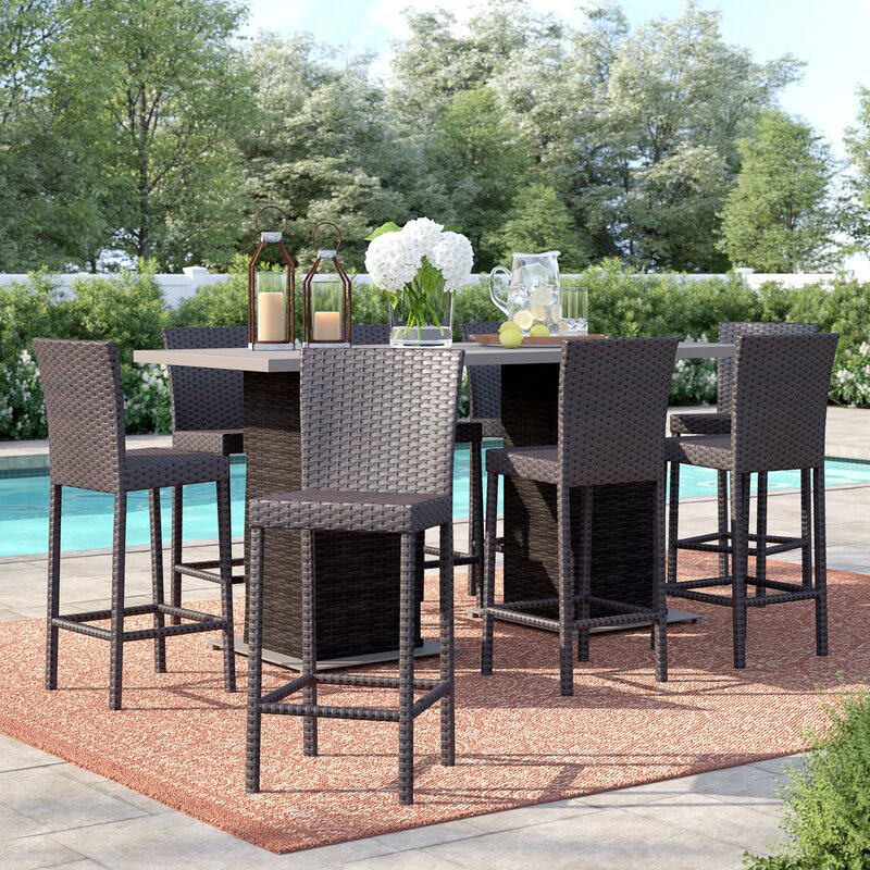 Sol 72 Outdoor™ Stratford 30" Patio Bar Stool & Reviews Wayfair